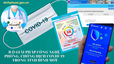 BỘ GIẢI PHÁP CÔNG NGHỆ PHÒNG, CHỐNG DỊCH COVID-19 TRONG TÌNH HÌNH MỚI