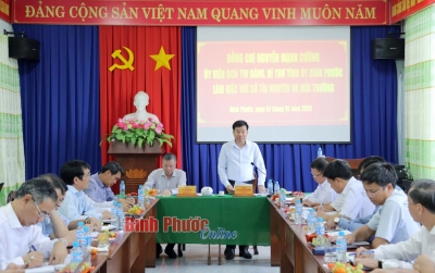 Bình Phước: Cần tư duy mới trong quản lý đất đai, tài nguyên và môi trường