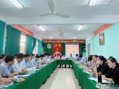 Họp giao ban công tác quý I và triển khai phương hướng nhiệm vụ quý II/2023 của Văn phòng Đăng ký đất đai