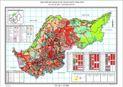 Kế hoạch sử dụng đất năm 2023-huyện Bù Đốp