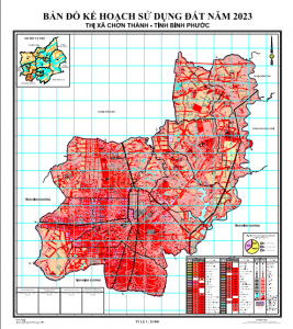 Kế hoạch sử dụng đất năm 2023-thị xã Chơn Thành