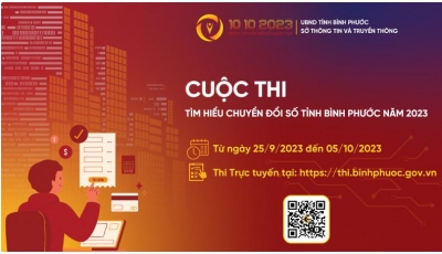 Hội thi trực tuyến tìm hiểu về chuyển đổi số năm 2023