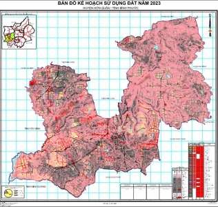 Kế hoạch sử dụng đất năm 2023-huyện Hớn Quản