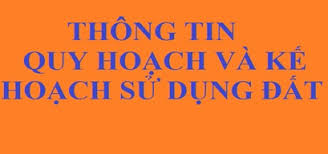 Quy Hoạch- Kế Hoạch Sử Dụng Đất